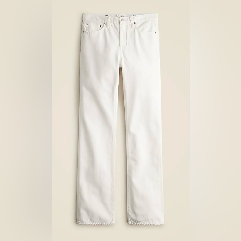 TALL J.CREW MID-RISE RIGID JEANS